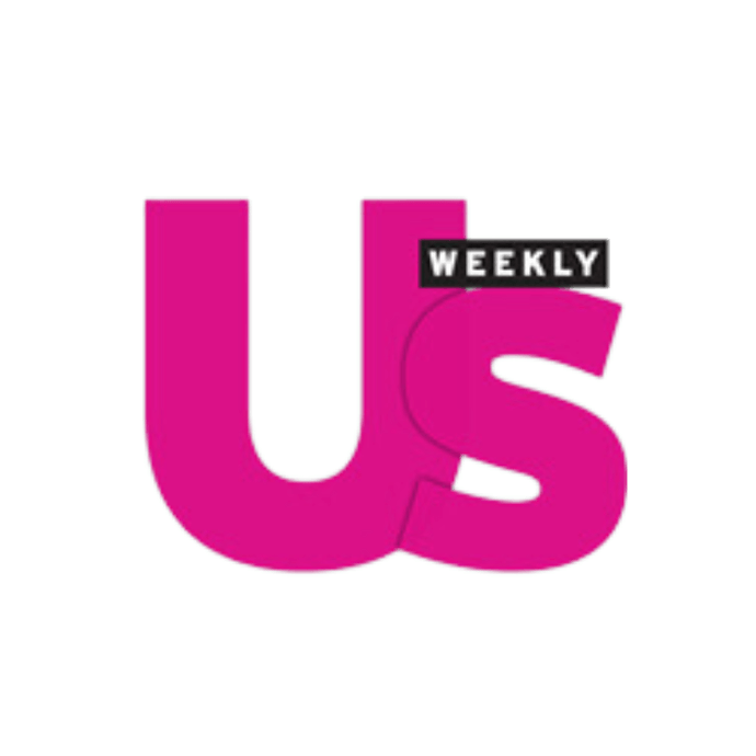 US Weekly logo included in wedding press mentions