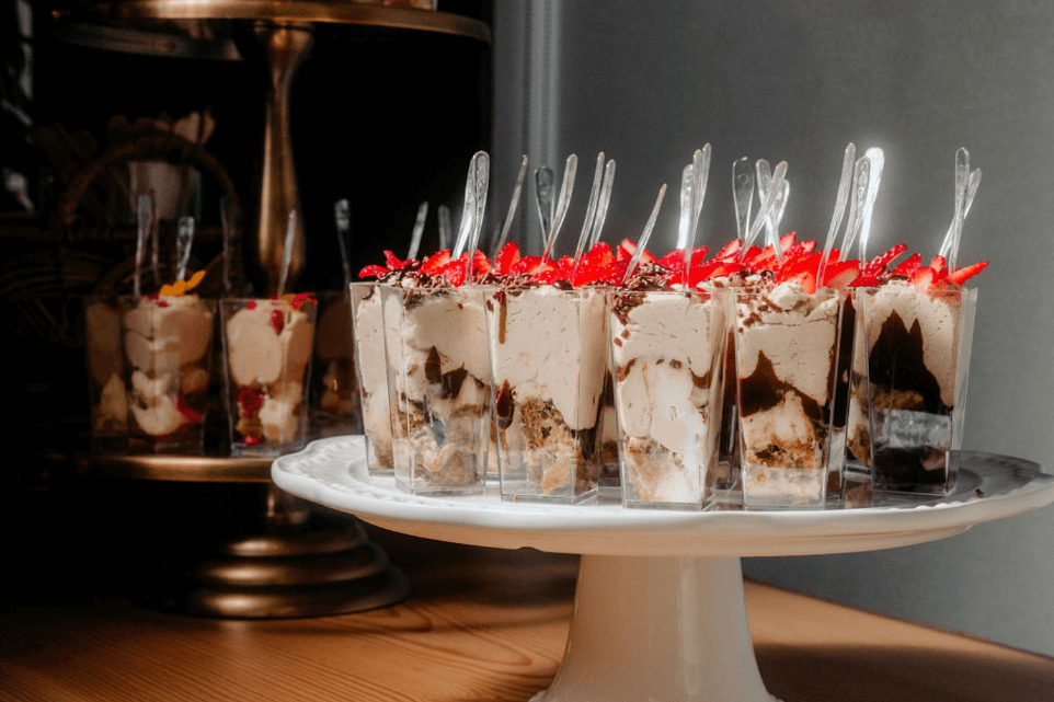 Dessert served during an event at FruitCraft